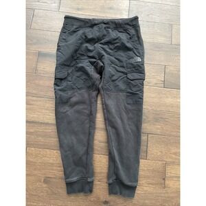 The North Face Denali Jogger Track Pants Mens M Black Cargo